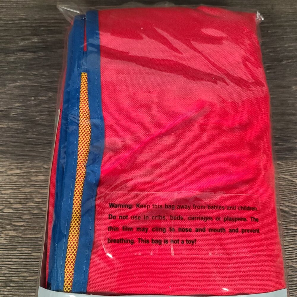 Kmart New in Package Over The Door Kid's Closet Organizer Red Yellow and Blue - Picture 7 of 12